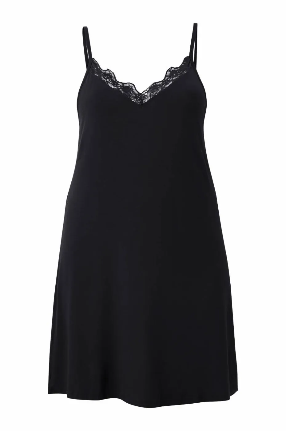 Zizzi Nattkjole Lace Abk Strap Dress