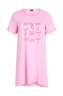 Zizzi Nattkjole mAlly S/S Abk Dress