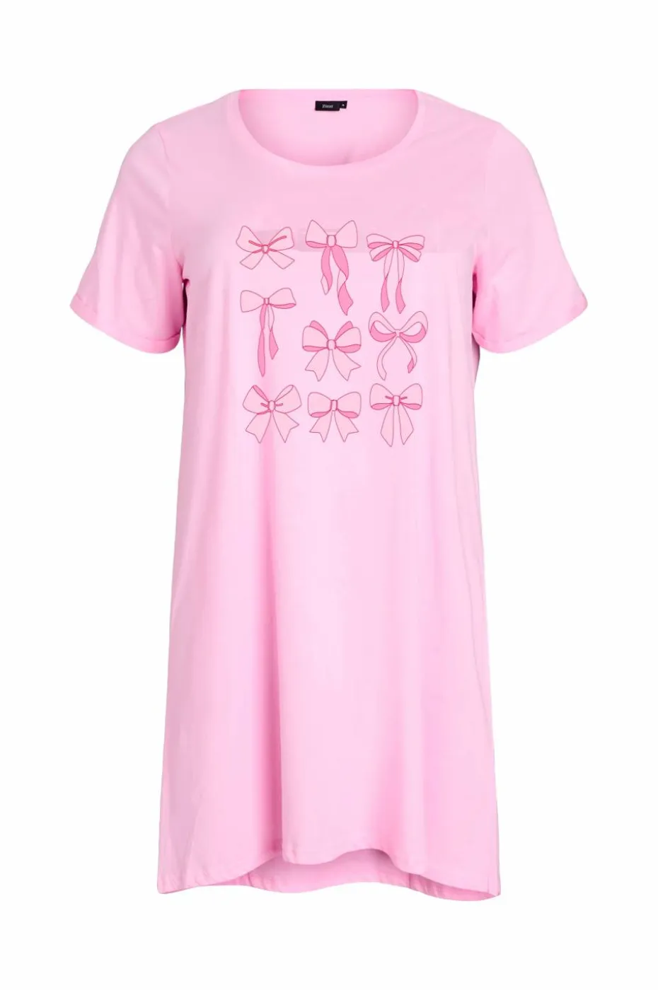 Zizzi Nattkjole mAlly S/S Abk Dress