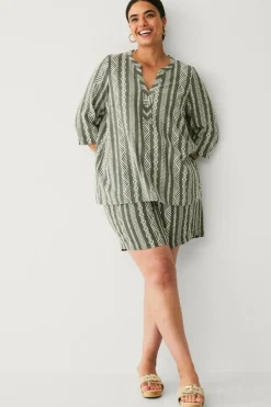Zizzi Shorts i lin vBitten