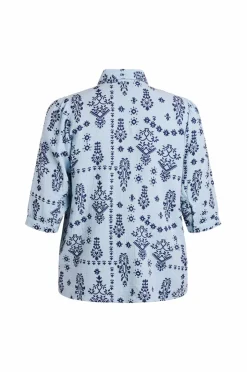 Zizzi Skjorte vViva 3/4 Shirt