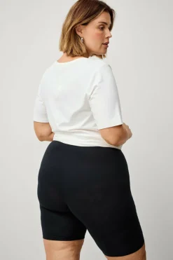 Zizzi Sykkelshortser Leggings Shorts 2-pakning