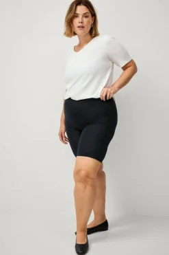 Zizzi Sykkelshortser Leggings Shorts 2-pakning