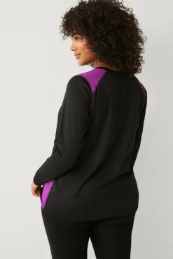 Zizzi Termisk topp aSnow L/S Blouse