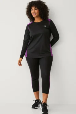 Zizzi Termisk topp aSnow L/S Blouse
