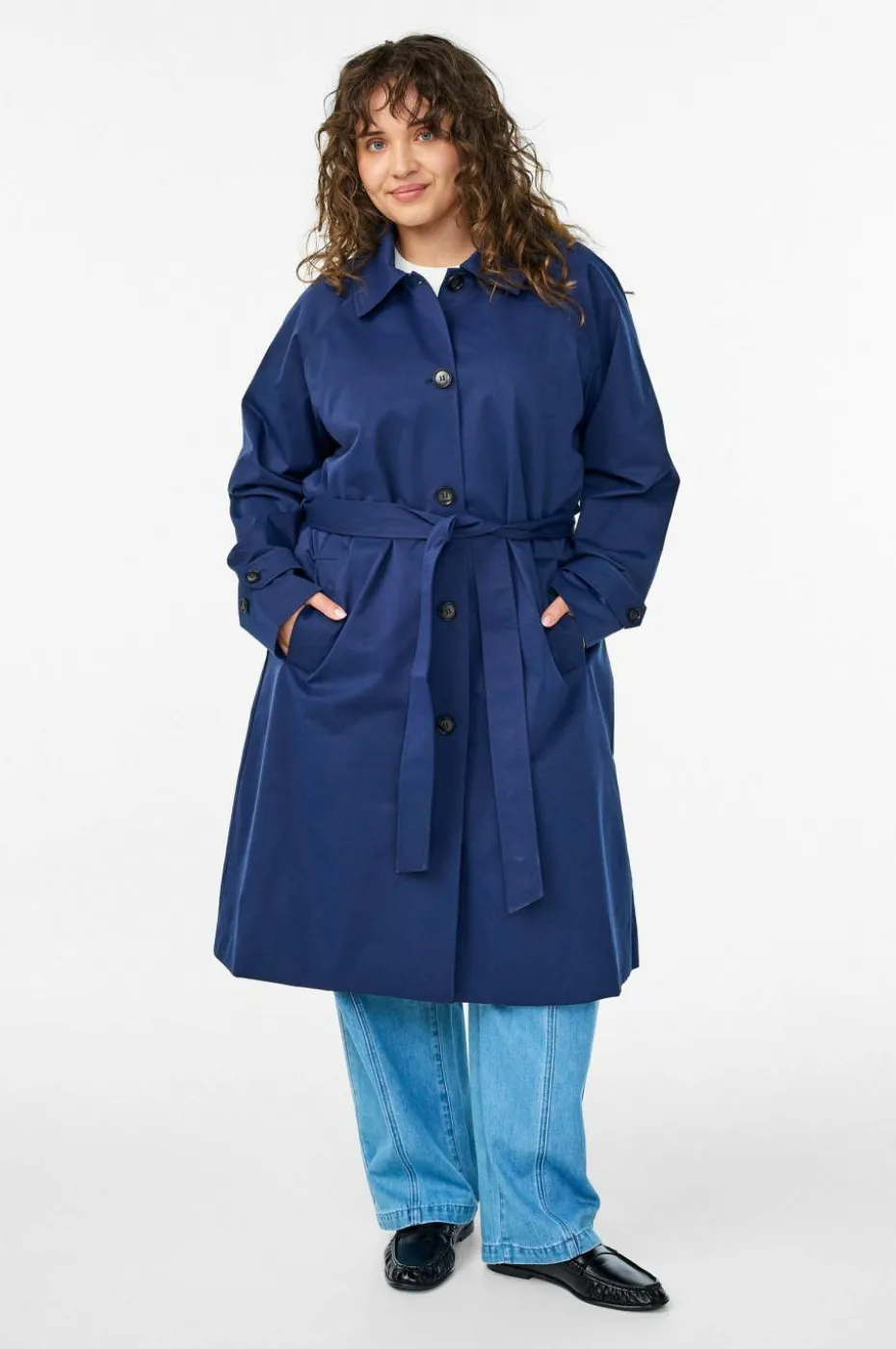 Zizzi Trenchcoat mPalma L/S