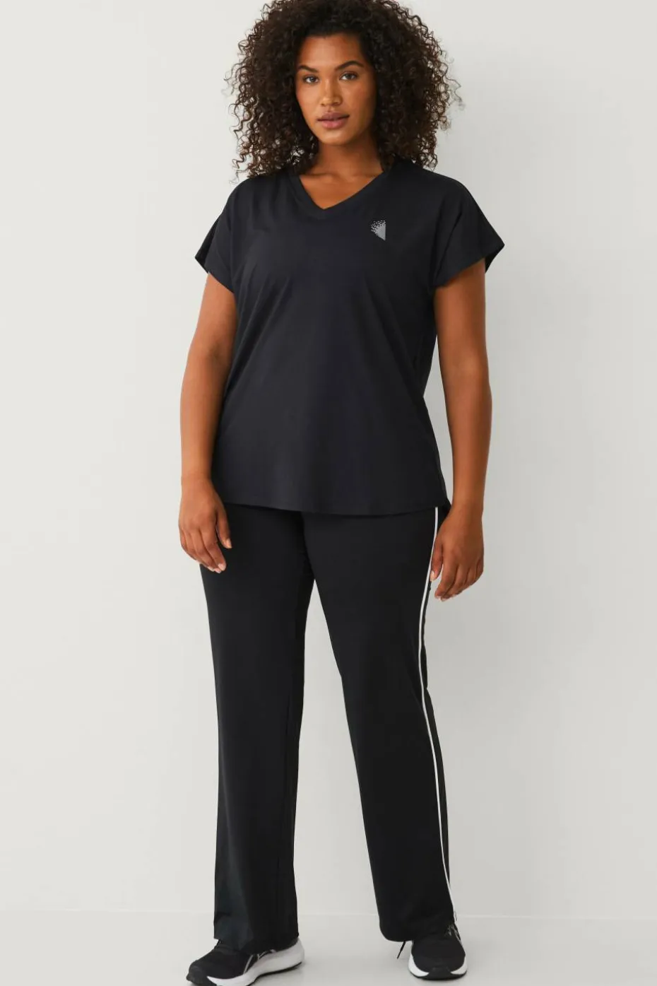 Zizzi Treningstopp aBasic S/S Hi-lo