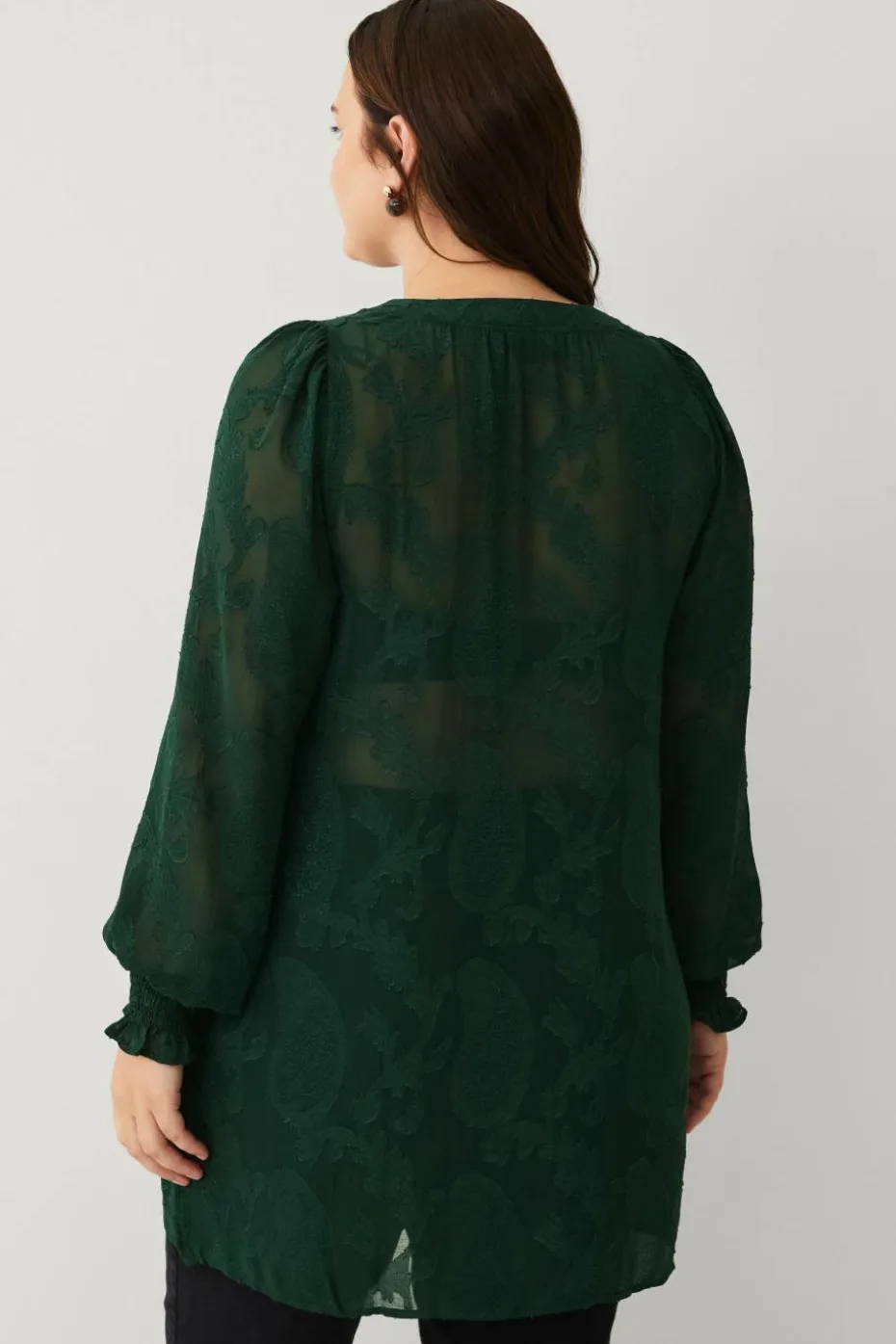 Zizzi Tunika mBaka L/S Tunic